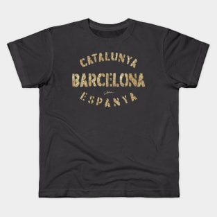 Barcelona, Catalonia, Spain Kids T-Shirt